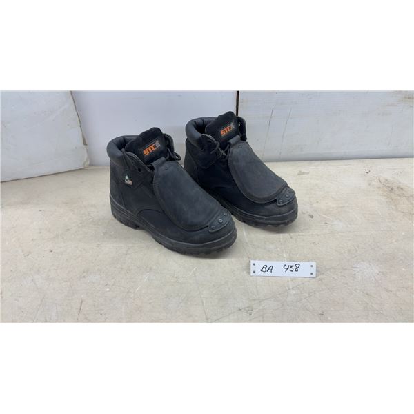 STC Press Bruzer Steel Toe Work Boots, Size 6, CSA Approved, ASTM F2413-18 Rated