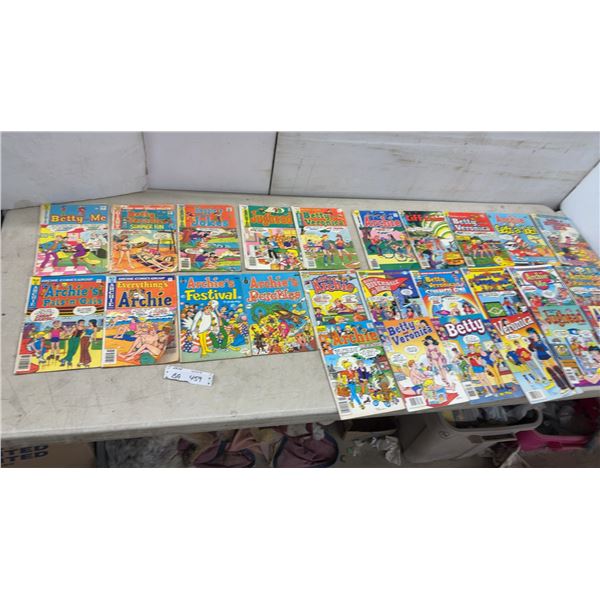 Collection of Archie Comics Including Betty and Veronica, Jughead, 0.25 - 1.65
