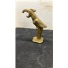 Image 2 : Vintage Brass: Peacock Nut Cracker 7" H, Figurine and Parrot Bottle Opener 5"
