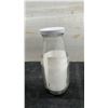 Image 3 : Two Vintage Dairy Bottles: Mojonnier Testing Bottle and Cow Milk Bottle with Lid