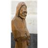 Image 10 : Collection of Five Hand-Carved Wooden Figures, Talkest 11"