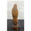 Image 9 : Collection of Five Hand-Carved Wooden Figures, Talkest 11"