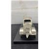 Image 2 : Vintage Polished Cast Aluminum Car Model, 11 x 4" H X 3 1/2" W
