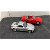Image 1 : Maisto Nissan 350Z and Motor Max Ford Mustang Gt 1:24 Scale Diecast Model Cars