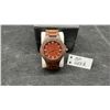 Image 1 : All-Wood Wristwatch with Walnut Case and Link Band with Box
