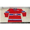 Image 1 : CCM Montreal Canadiens NHL Hockey Jersey, Size Medium, Red