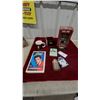 Image 1 : Elvis Presley Memorabilia Lot with Mug, 8-Track, Jukebox Figurines, the Rock Figurine and More