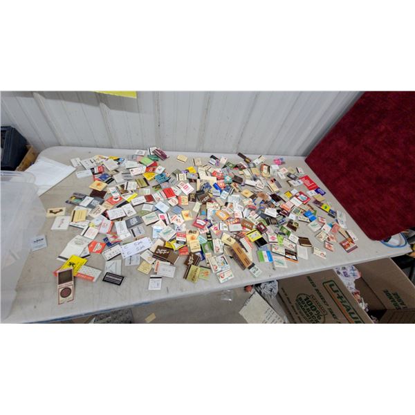 Large Collection of Vintage Advertising Matches