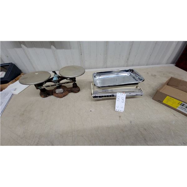 Vintage Ohaus Balance Scale and Edlund Model 109 Kitchen Scale
