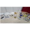 Image 3 : Winnipeg Blue Bombers Glass Beer Mugs and Ceramic Coffee Mugs Collection