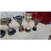 Image 6 : Collection of Vintage Sports Trophies Including Hockey and Bowling Awards and More