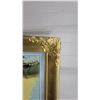 Image 2 : Framed Coca-Cola Circus Scene Reproduction Print in Ornate Gold Frame 23 x 33"