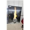 Image 5 : Two Framed Art Prints Including Van Alstine Wyoming Easel Landscape and Ice Cube with Flame Biggest