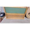 Image 3 : Wooden Shuffleboard Scoreboard 27 x 21" and Grand Marnier Decorative Barrel Head Sign