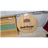Image 4 : Wooden Shuffleboard Scoreboard 27 x 21" and Grand Marnier Decorative Barrel Head Sign