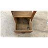 Image 8 : Antique Oak School Desk with Attached Chair and Under-Seat Storage Compartment