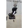 Image 3 : Pair of Black Ceramic Rearing Horse Table Lamps Vintage