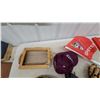 Image 4 : Vintage Baseball Gloves, McMaster Cap, Goldeyes Flags, Wood Tennis Racket with Press, and More