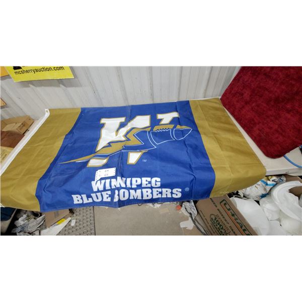 Winnipeg Blue Bombers CFL Team Flag 36 x 60"