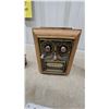 Image 2 : Vintage Post Office Lockbox Bank and Covered Wagon and Train Coin Banks
