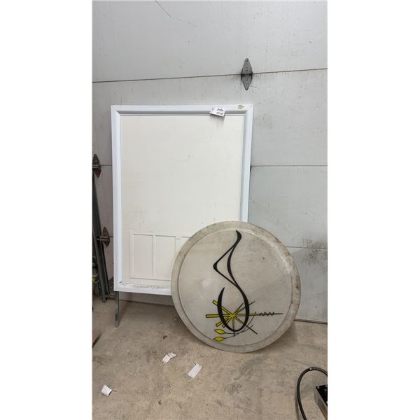 2 Signs 67 and 37" Tall