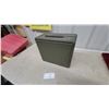 Image 5 : Elna Portable Sewing Machine in Green Metal Carrying Case with Manual