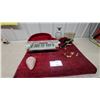 Image 1 : Mirrored Piano-Shaped Jewelry Box with Carved Stone Face Mask and More
