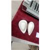 Image 5 : Mirrored Piano-Shaped Jewelry Box with Carved Stone Face Mask and More
