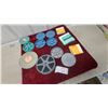 Image 1 : Collection of 16mm Film Reels, Cases, and Irish Recording Tape Silent Film Elizbeth Is Queen and