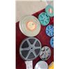Image 6 : Collection of 16mm Film Reels, Cases, and Irish Recording Tape Silent Film Elizbeth Is Queen and