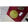 Image 2 : Yellow-Green a Chalet Glass Text and Spaggetti Light Shade Vintage