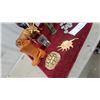 Image 3 : Collection of Decorative Figurines, Leather Animals, Seashell, Turtle Shell, and More