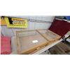 Image 2 : Oak Display Counter Top Cabinet 48 x 24 x 9"