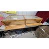 Image 3 : Oak Display Counter Top Cabinet 48 x 24 x 9"