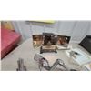Image 4 : Polaroid Big Shot Portrait Land Camera, Chrome Bird Figurines, Lamp Base, and More