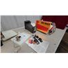 Image 5 : Polaroid Big Shot Portrait Land Camera, Chrome Bird Figurines, Lamp Base, and More