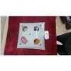 Image 1 : VintageNHL Hockey Team Logo Frosted Glass Ceiling Light Shade 14 x 14"