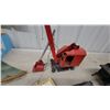 Image 2 : Tri Ang Toys Pressed Steel Crane, Corvette Book, Brass Bugle, Cast Iron Stove, and More