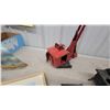 Image 4 : Tri Ang Toys Pressed Steel Crane, Corvette Book, Brass Bugle, Cast Iron Stove, and More