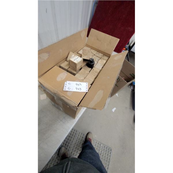 Box of Canadian Marconi Switch Dimmer Type a Ref 5c/367 and Moren.O.S.