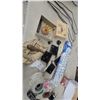 Image 4 : Rotator Tie Rack, Vintage Door Hardware, Thermometer, Fishing Reel, Ceiling Fixture and More