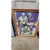 Image 2 : Framed Prints Including Wayne Gretzky Hockey, Disney Aladdin, Dinosaur Book, and More