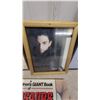Image 6 : Framed Prints Including Wayne Gretzky Hockey, Disney Aladdin, Dinosaur Book, and More