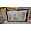 Image 4 : Three Framed Prints: Victorian Scene, Clown "Nineteenth Hole," and Paint Can Biggest 17 x 28"