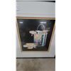 Image 6 : Three Framed Prints: Victorian Scene, Clown "Nineteenth Hole," and Paint Can Biggest 17 x 28"