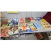 Image 1 : Assorted Art Instruction Books, Hobby Catalogs, Vintage Novels, and More