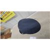 Image 4 : Vintage Navy Blue Uniform Peaked Cap with Silver Chin Strap