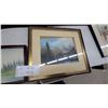 Image 4 : Collection of Framed Artwork Including Landscapes, Japanese Print, Rooster Prints, and More Biggest