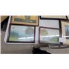 Image 5 : Collection of Framed Artwork Including Landscapes, Japanese Print, Rooster Prints, and More Biggest