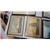 Image 6 : Collection of Framed Artwork Including Landscapes, Japanese Print, Rooster Prints, and More Biggest